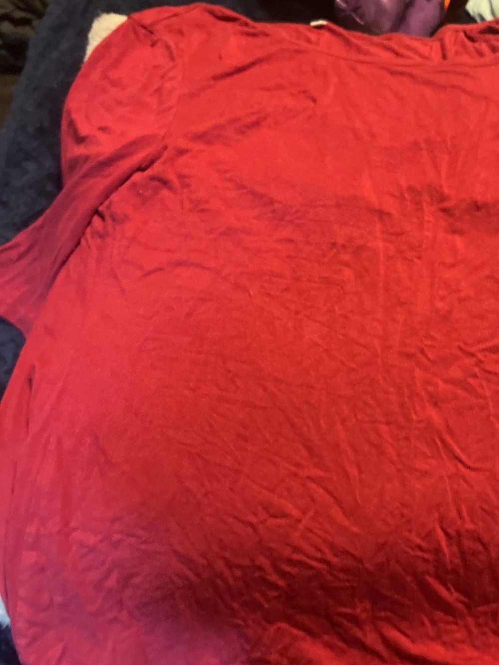 Women’s red blouse